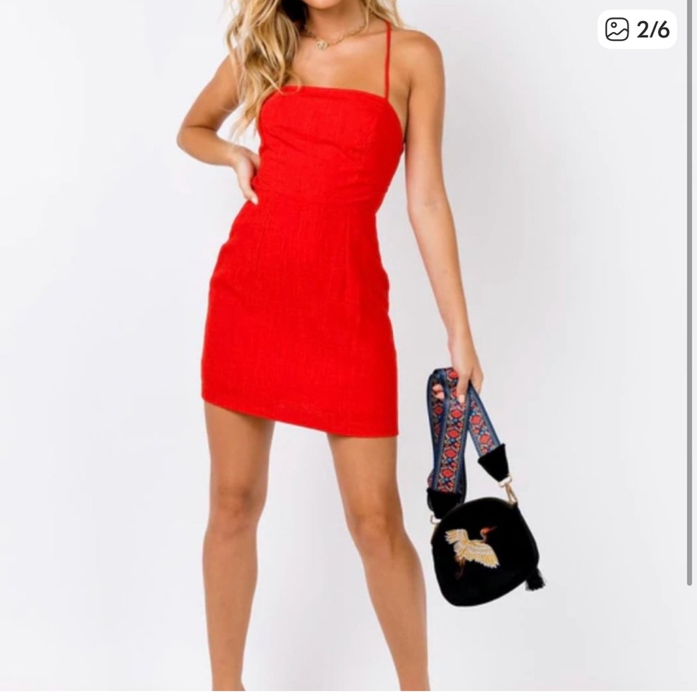 Princess Polly Red Mini Dress